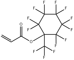 Perfluoro(1-methylcyclohexyl) acrylate Struktur