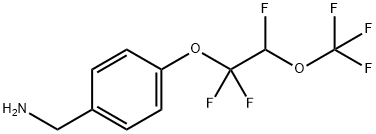 4-[1,1,2-Trifluoro-2-(trifluoromethoxy)ethoxy]benzylamine Struktur