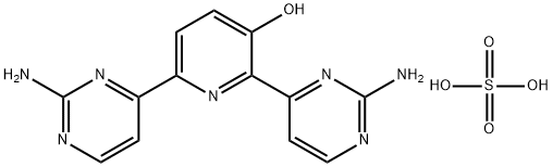 Avotaciclib sulfate Struktur