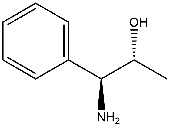 Benzeneethanol, β-amino-α-methyl-, (αR,βS)-rel- Struktur