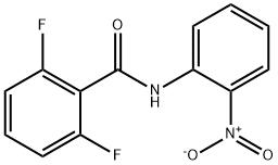 Benzamide, 2,6-difluoro-N-(2-nitrophenyl)- Struktur