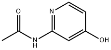 Acetamide, N-(4-hydroxy-2-pyridinyl)- Struktur