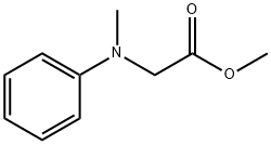 Glycine, N-methyl-N-phenyl-, methyl ester Struktur