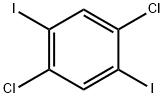 Benzene, 1,4-dichloro-2,5-diiodo- Struktur