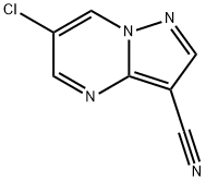 6-chloropyrazolo[1,5-a]pyrimidine-3-carbonitrile Struktur