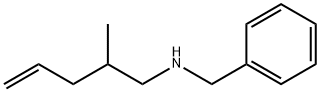 Benzenemethanamine, N-(2-methyl-4-penten-1-yl)- Struktur