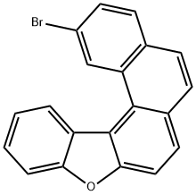 2-Bromobenzo[b]phenanthro[4,3-d]furan Struktur