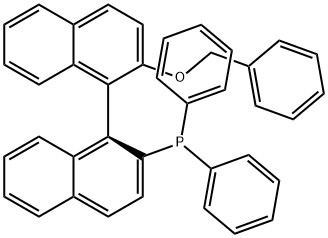 (R)-(2'-(Benzyloxy)-[1,1'-binaphthalen]-2-yl)diphenylphosphine Struktur