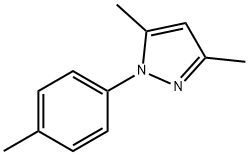 1H-Pyrazole, 3,5-dimethyl-1-(4-methylphenyl)- Struktur