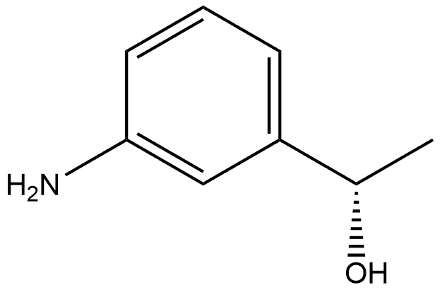 (S)-1-(3-氨基苯基)乙-1-醇, 201939-72-2, 結(jié)構(gòu)式