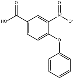 Benzoic acid, 3-nitro-4-phenoxy- Struktur