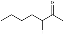 2-Heptanone, 3-iodo- Struktur