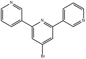 3,2':6',3''-Terpyridine, 4'-bromo- Struktur