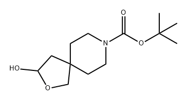 2-Oxa-8-azaspiro[4.5]decane-8-carboxylic acid, 3-hydroxy-, 1,1-dimethylethyl ester