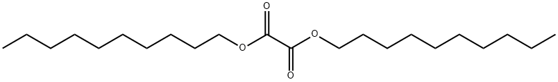 Ethanedioic acid, 1,2-didecyl ester Struktur