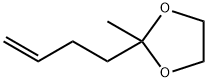 1,3-Dioxolane, 2-(3-buten-1-yl)-2-methyl- Struktur