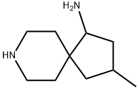 8-Azaspiro[4.5]decan-1-amine, 3-methyl- Structure