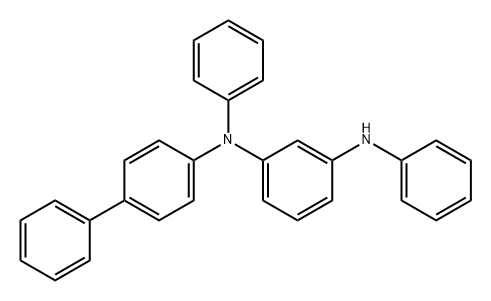 1,3-Benzenediamine, N1-[1,1'-biphenyl]-4-yl-N1,N3-diphenyl- Struktur