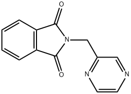 2-(pyrazin-2-ylmethyl)-1H-isoindole-1,3(2H)-dione Struktur