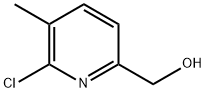 2-Pyridinemethanol, 6-chloro-5-methyl- Struktur