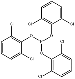 Phenol, 2,6-dichloro-, phosphite (3:1) (9CI) Struktur