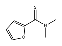 2-呋喃碳硫酰胺,N,N-二甲基 結(jié)構(gòu)式