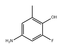 Phenol, 4-amino-2-fluoro-6-methyl- Struktur