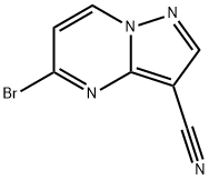 Pyrazolo[1,5-a]pyrimidine-3-carbonitrile, 5-bromo- Struktur