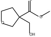 3-Furancarboxylic acid, tetrahydro-3-(hydroxymethyl)-, methyl ester Struktur