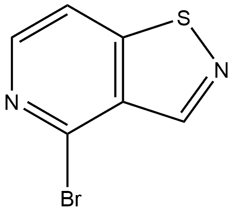 4-Bromoisothiazolo[4,5-c]pyridine Struktur