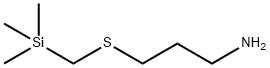 1-Propanamine, 3-[[(trimethylsilyl)methyl]thio]- Struktur