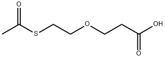 AcS-PEG1-acid Struktur