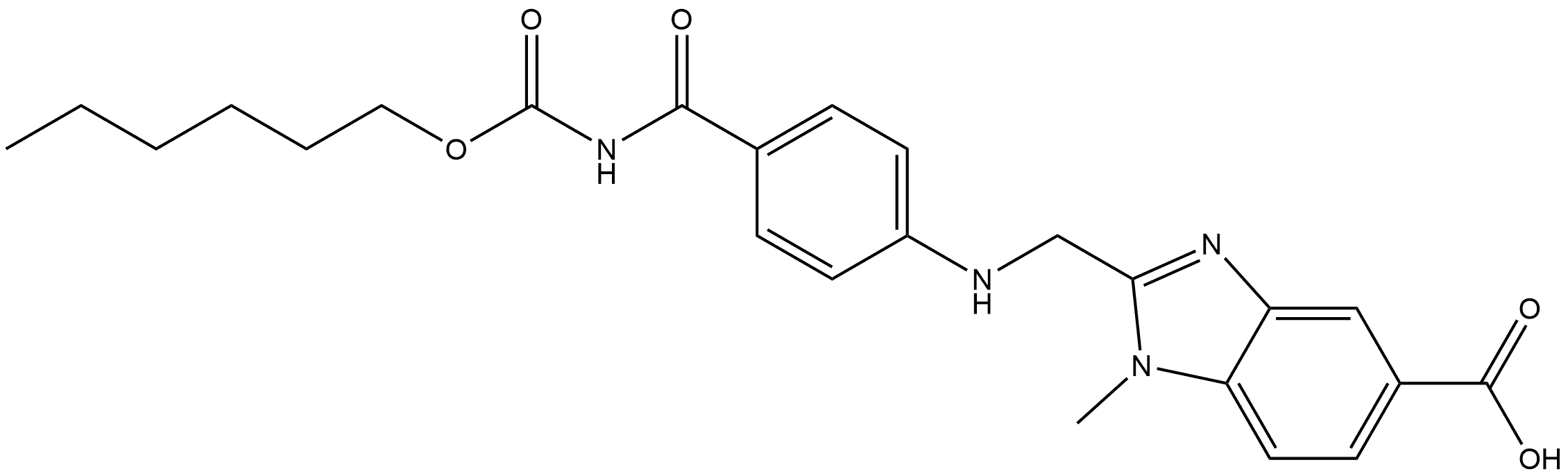 Dabigatran Impurity 44 Struktur