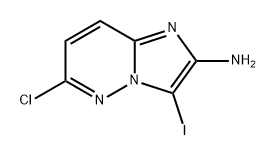 Imidazo[1,2-b]pyridazin-2-amine, 6-chloro-3-iodo- Struktur