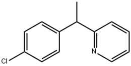 Pyridine, 2-[1-(4-chlorophenyl)ethyl]- Struktur