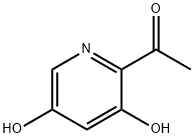 1-(3,5-Dihydroxypyridin-2-yl)ethanone Struktur