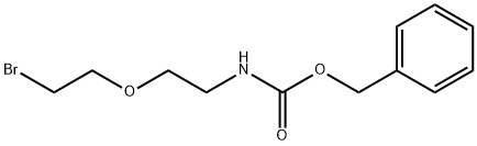 Carbamic acid, N-[2-(2-bromoethoxy)ethyl]-, phenylmethyl ester Struktur