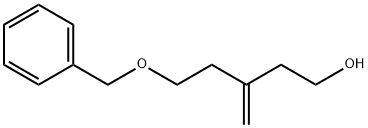 1-Pentanol, 3-methylene-5-(phenylmethoxy)- Struktur