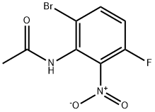 Acetamide, N-(6-bromo-3-fluoro-2-nitrophenyl)- Struktur