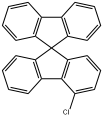 9,9'-Spirobi[9H-fluorene], 4-chloro- Struktur