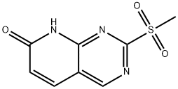 2-(methylsulfonyl)pyrido[2,3-d]pyrimidin-7(8H)-one Struktur