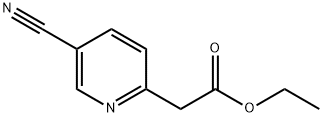 ethyl 2-(5-cyanopyridin-2-yl)acetate Struktur