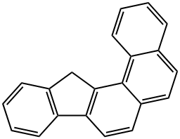 13(H)-INDENO[1,2-C]PHENANTHRENE Struktur