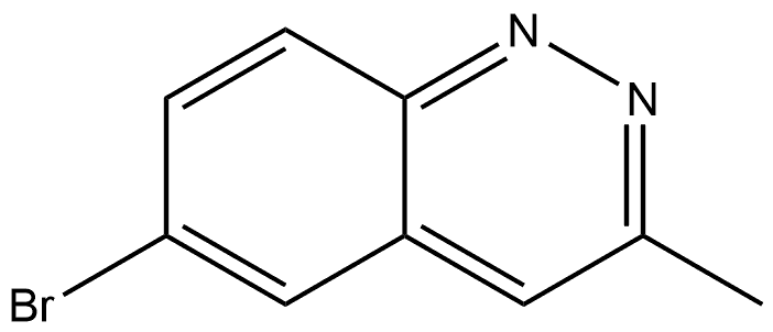 6-bromo-3-methylcinnoline Struktur