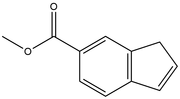 methyl 1H-indene-6-carboxylate Struktur