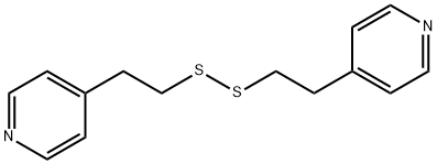 1,2-Bis(2-(pyridin-4-yl)ethyl)disulfane Struktur