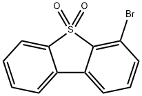 Dibenzothiophene, 4-bromo-, 5,5-dioxide Struktur