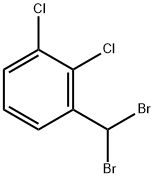 Benzene, 1,2-dichloro-3-(dibromomethyl)- Struktur