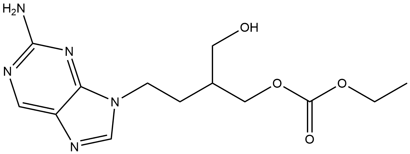 Famciclovir Impurity 78 Struktur