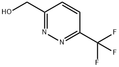 (6-(Trifluoromethyl)pyridazin-3-YL)methanol Struktur